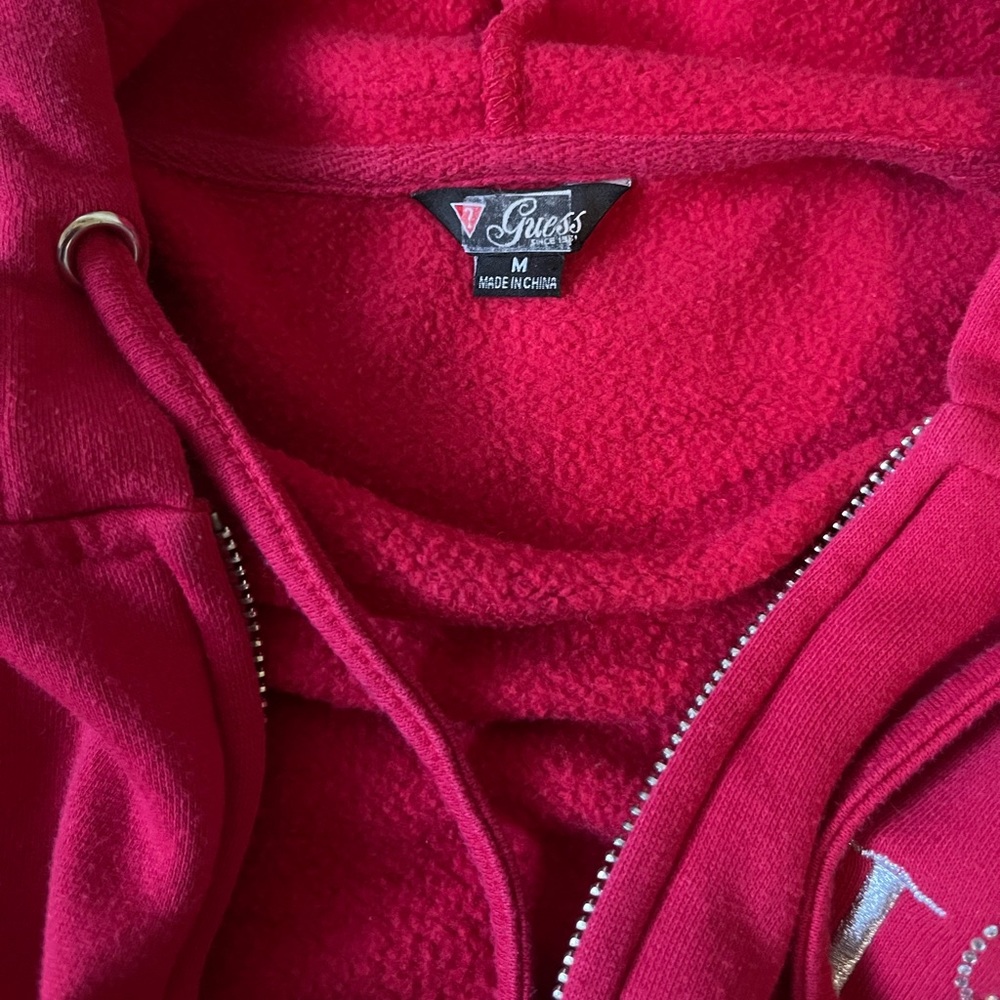 Y2k Guess Zip Up Jacket - Gem